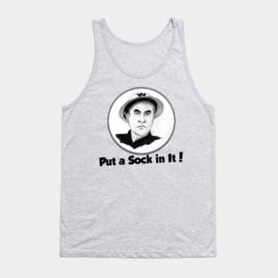 Put a sock in it! Dad's Army Tank Top